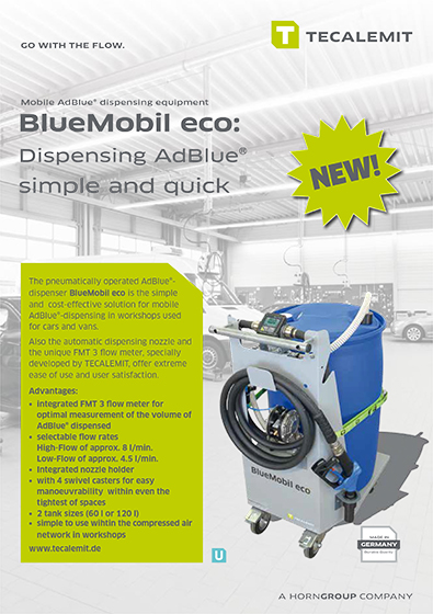 PCL Mobile AdBlue® dispensing equipment BlueMobil eco