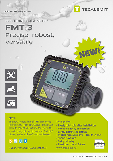 PCL FMT 3 Electronic Flow Meter