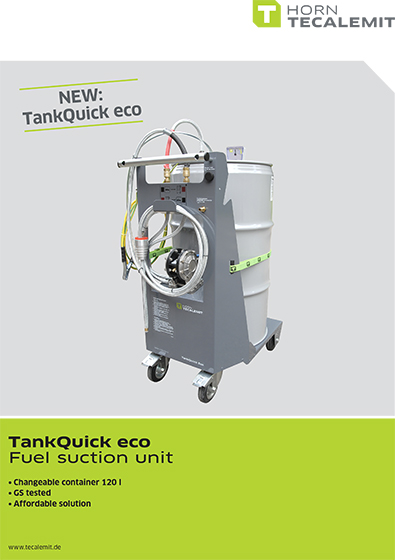 PCL TankQuick eco Flyer